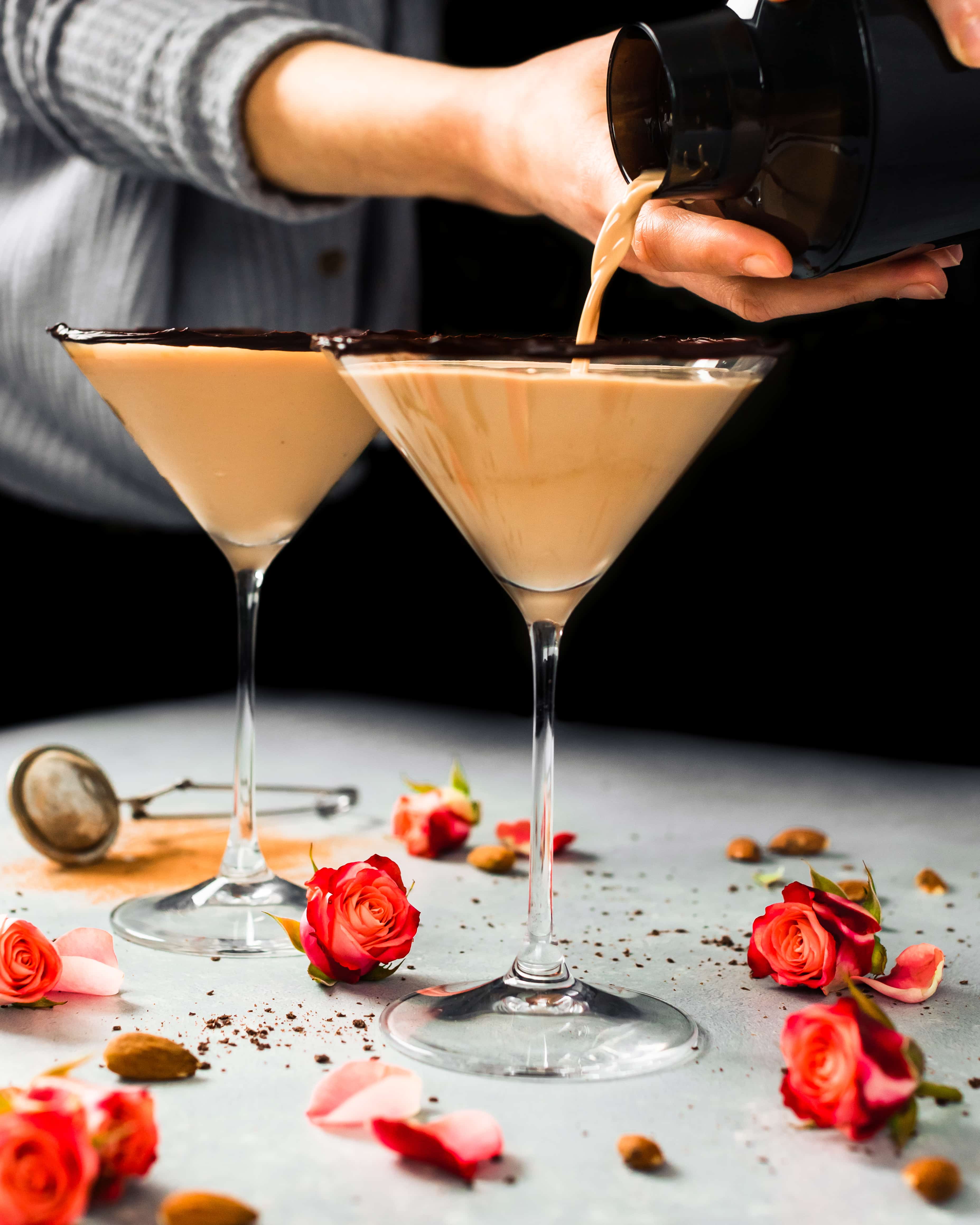 The best Chocolate Almond Martini for a special occasion