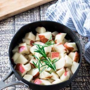 Rosemary Almond Mashed Potatoes