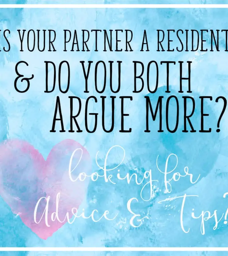 Do you and your medical partner argue more?