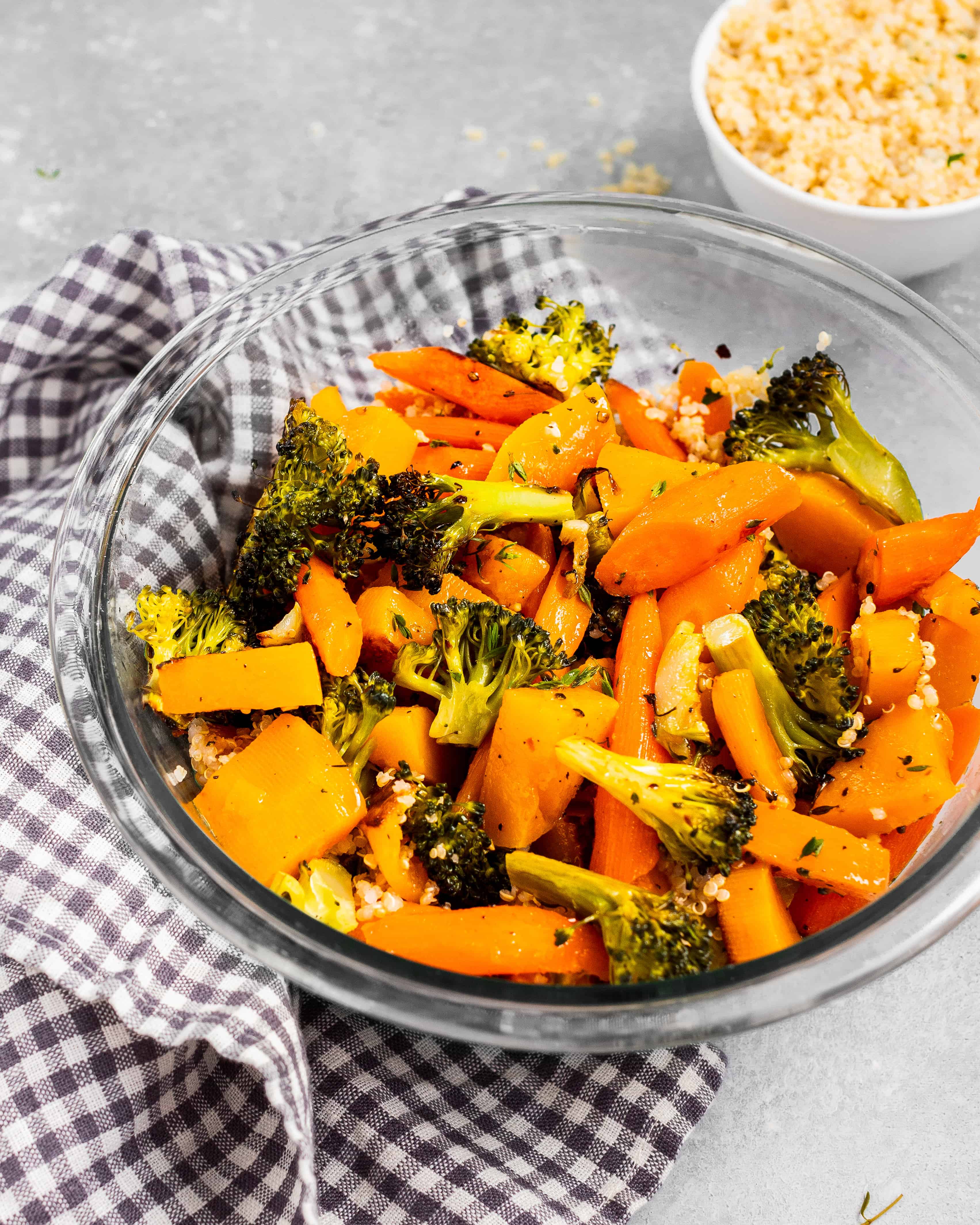 Roasted Winter Vegetable Medley with Quinoa