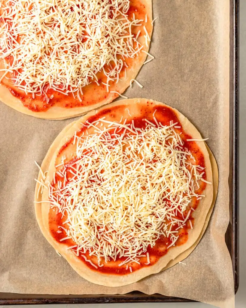 Mexican Pizza with Mexican Cheese