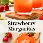 strawberry margarita pin