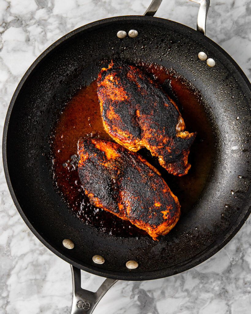 grilled ancho chicken breasts.